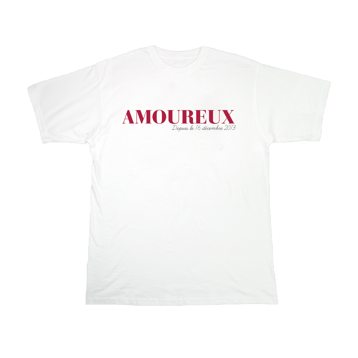 Amoureux et amoureuse (t-shirt duo)