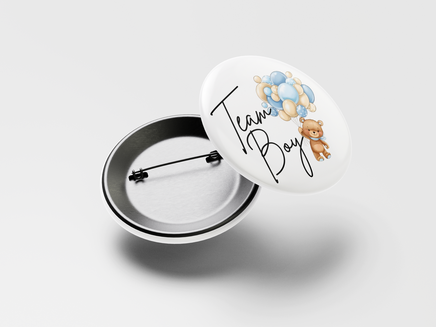 Badge Baby shower "Ballon"