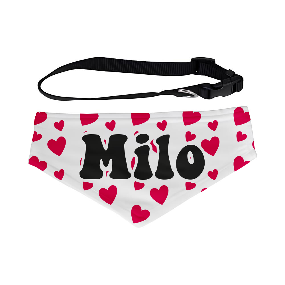 Bandana Personnalisé pour chien et chat