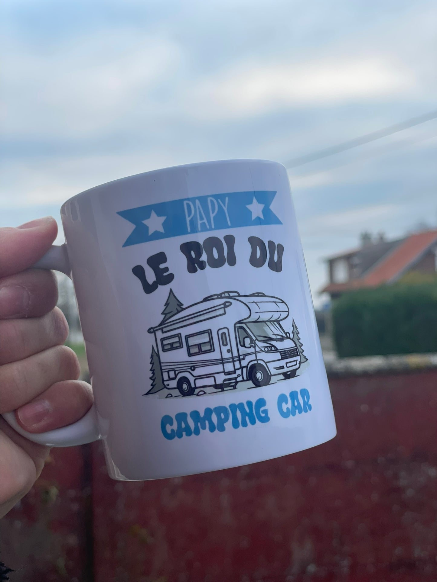 Tasse "Le roi du camping car"