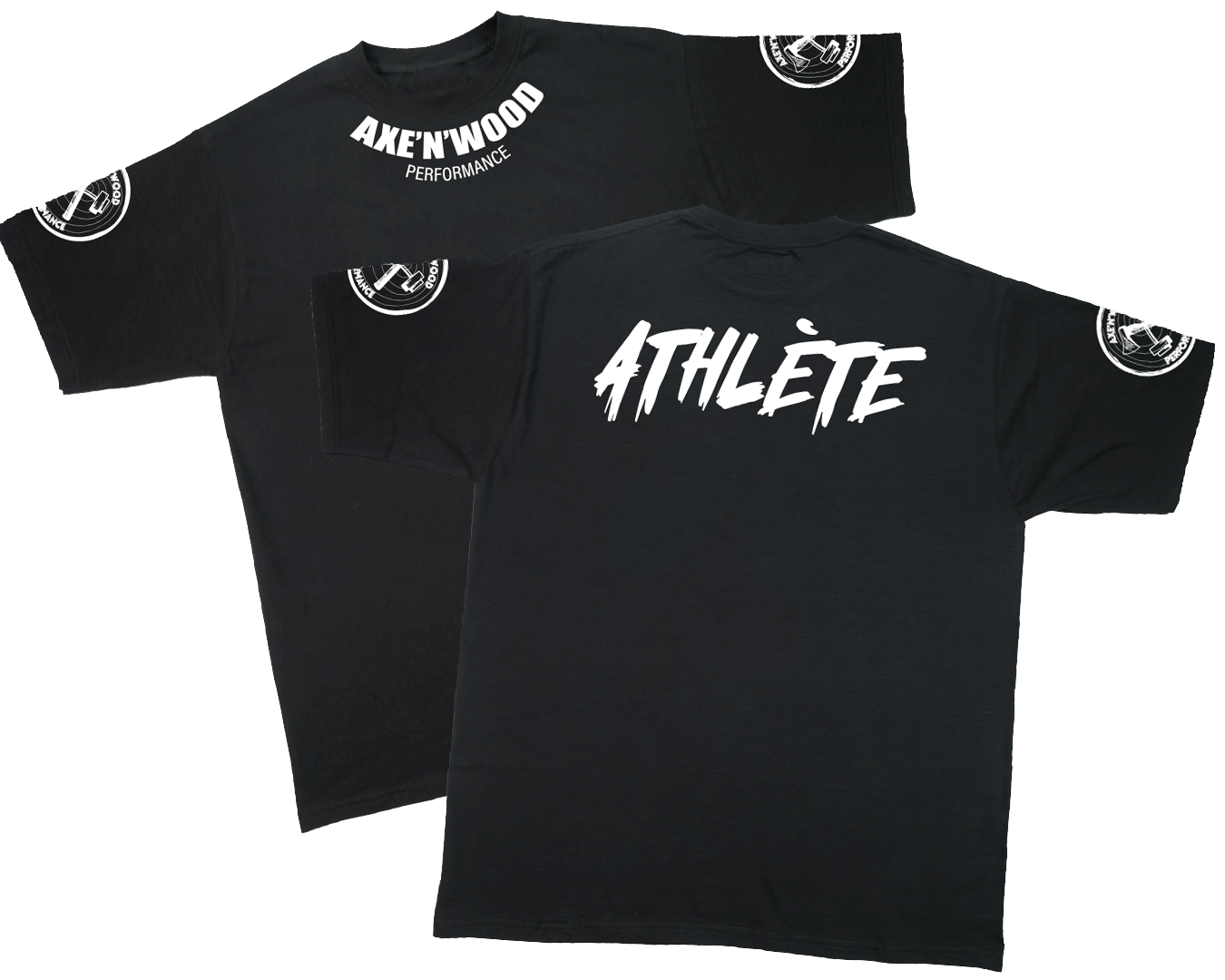 T-shirt AXE'N'WOOD Noir