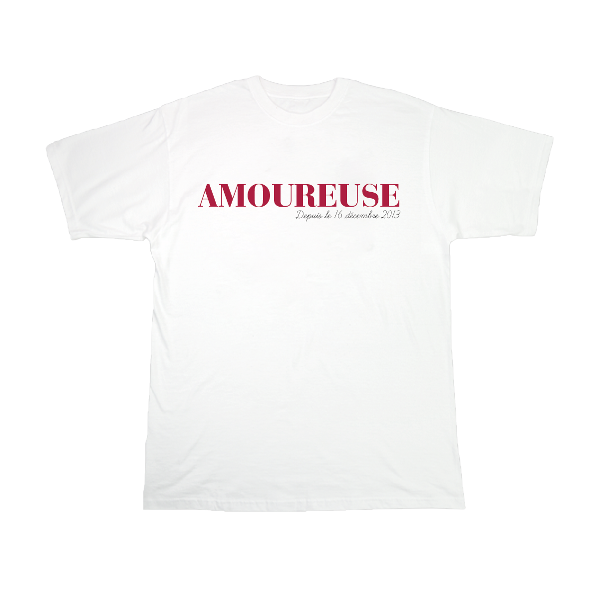 Amoureux et amoureuse (t-shirt duo)