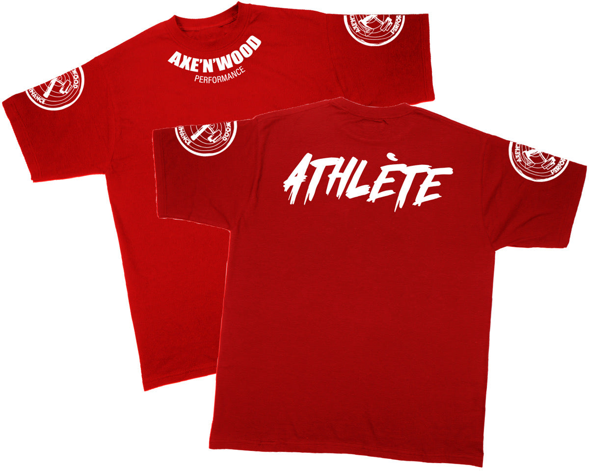 T-shirt AXE'N'WOOD Rouge
