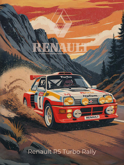 Plaque "Illustration automobile"