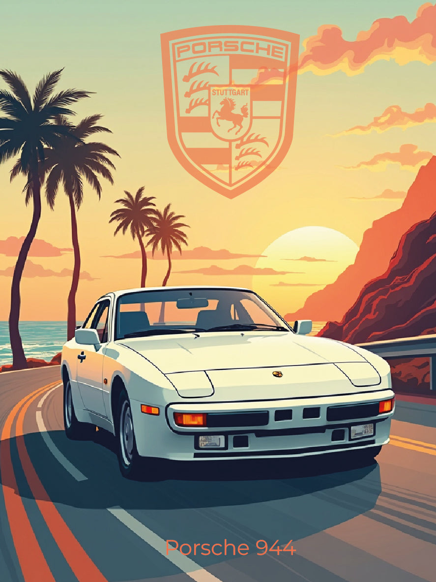 Plaque "Illustration automobile"