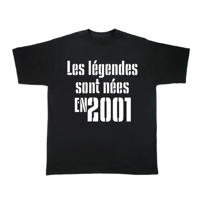Les légendes sont nées en _ _ _