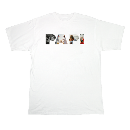 T-shirt "Un mot en photo" - PAPI