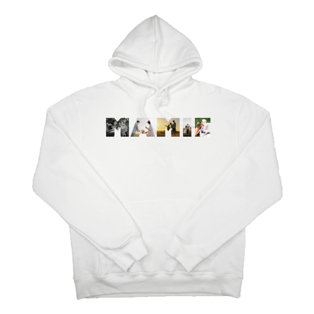 Sweat "Un mot en photo" - MAMIE