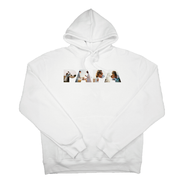 Sweat "Un mot en photo" - PAPA