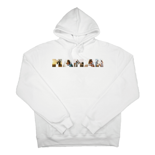 Sweat "Un mot en photo" - MAMAN