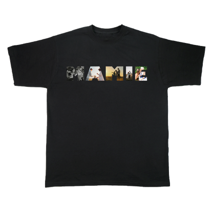T-shirt "Un mot en photo" - MAMIE