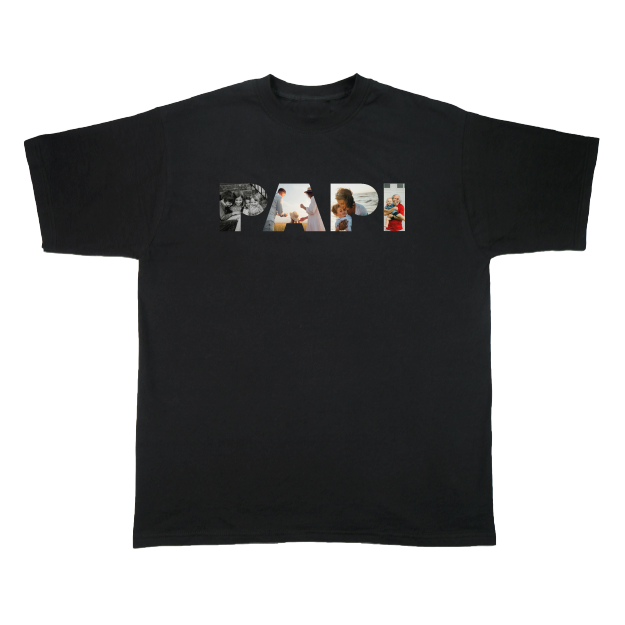 T-shirt "Un mot en photo" - PAPI
