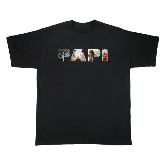 T-shirt "Un mot en photo" - PAPI