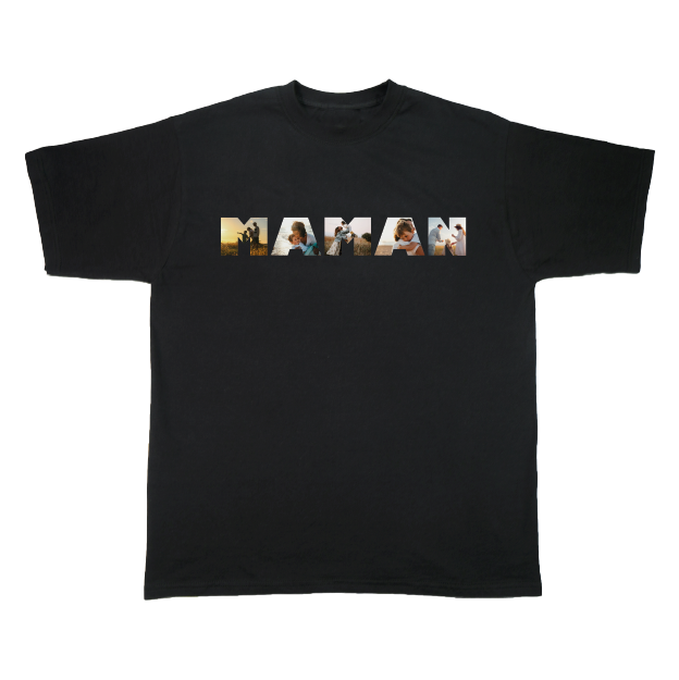 T-shirt "Un mot en photo" - MAMAN