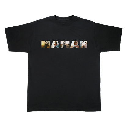 T-shirt "Un mot en photo" - MAMAN