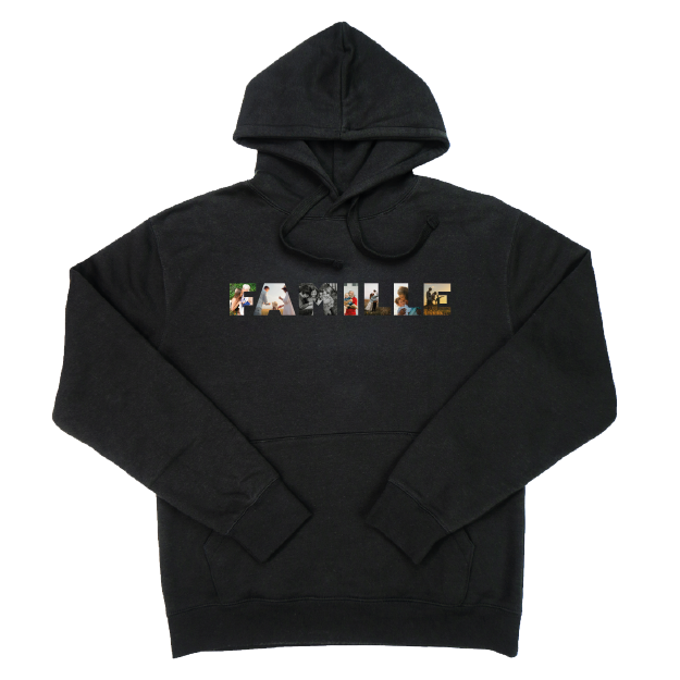 Sweat "Un mot en photo" - FAMILLE