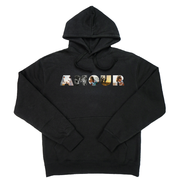 Sweat "Un mot en photo" - AMOUR