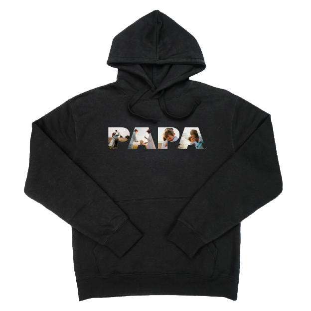 Sweat "Un mot en photo" - PAPA