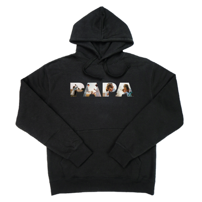 Sweat "Un mot en photo" - PAPA
