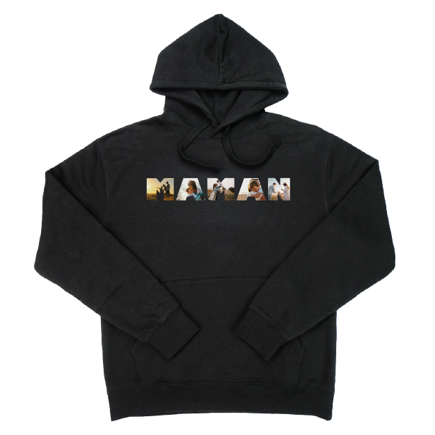 Sweat "Un mot en photo" - MAMAN