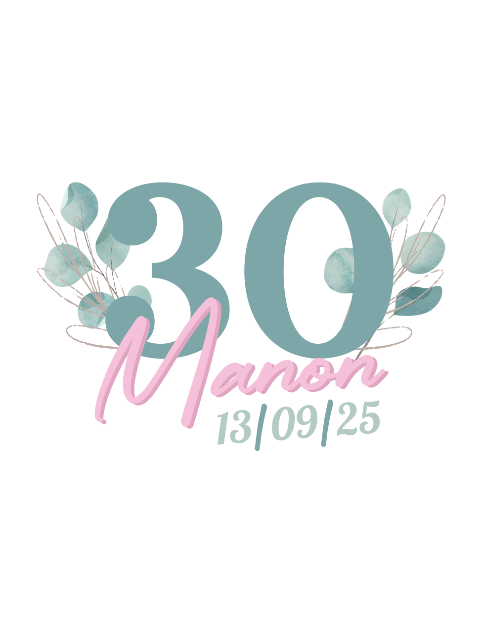 Gobelet Personnalisé Anniversaire "Pastel"